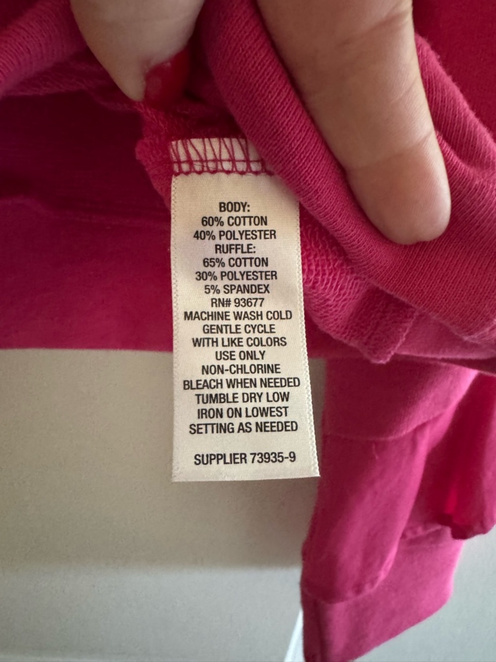 project RUNWAY Crewneck Ruffle Sweatshirt - Bright Pink - Picture 4 of 6